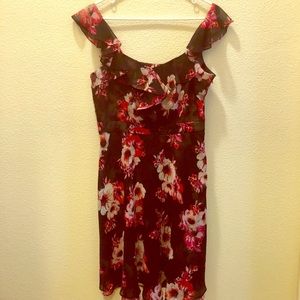 Black house white market dress